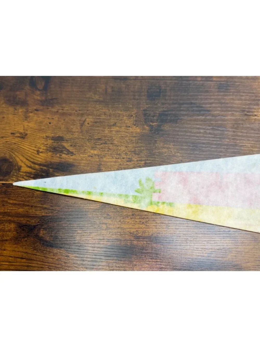 Vintage Mount Rushmore Black Hills, South Dakota pennant 25 inches